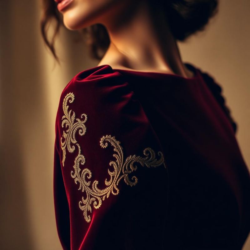 Velvet Wine silk blouse stitched by Pradhi Stitching, Ahmedabad